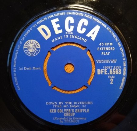 KEN COLYER'S SKIFFLE GROUP