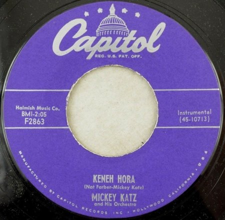 MICKEY KATZ