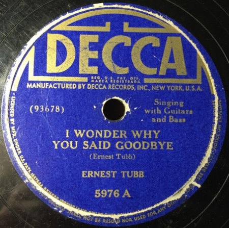 ERNEST TUBB