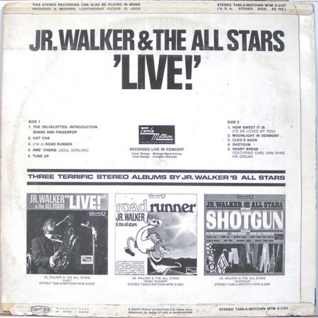 Jr. WALKER & the ALL STARS