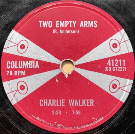 CHARLIE WALKER (Country)