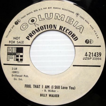 BILLY WALKER