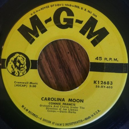 Connie Francis-Bio und die US-Singles