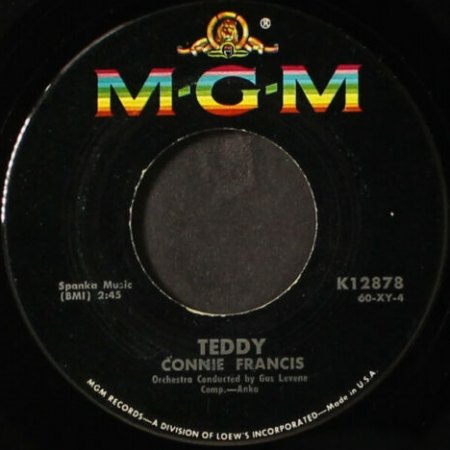 Connie Francis-Bio und die US-Singles