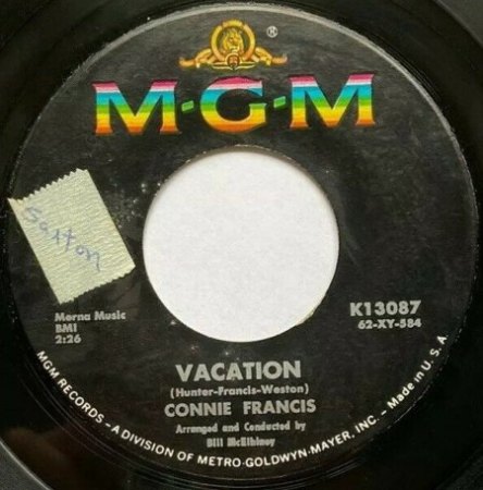 Connie Francis-Bio und die US-Singles