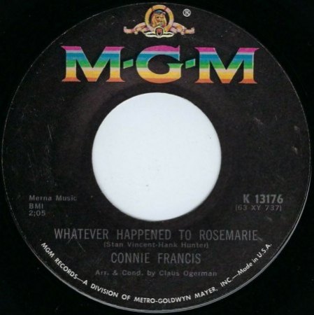 Connie Francis-Bio und die US-Singles