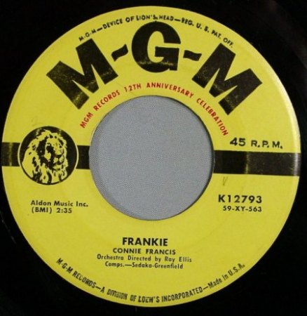 Connie Francis-Bio und die US-Singles