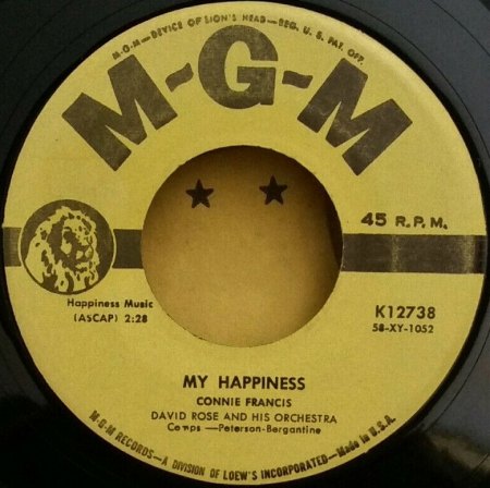 Connie Francis-Bio und die US-Singles