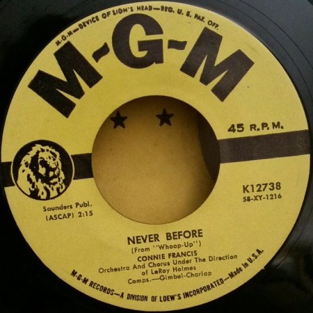 Connie Francis-Bio und die US-Singles