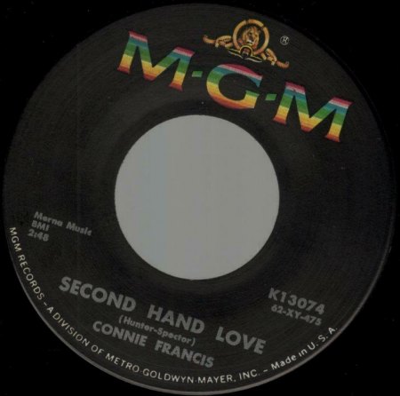 Connie Francis-Bio und die US-Singles