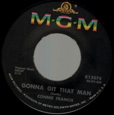 Connie Francis-Bio und die US-Singles