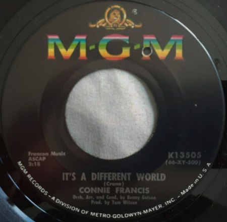 Connie Francis-Bio und die US-Singles