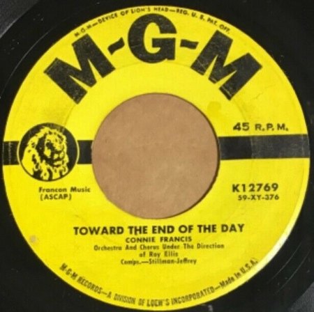 Connie Francis-Bio und die US-Singles