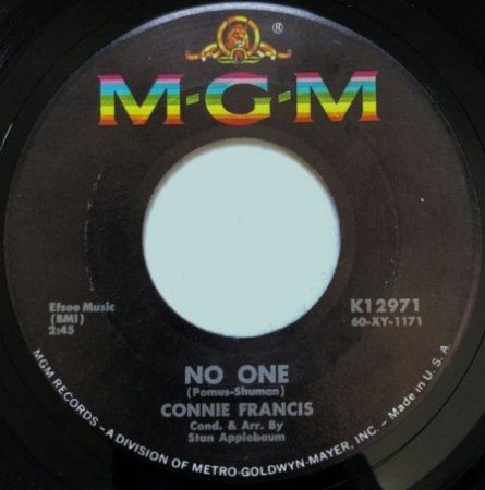 Connie Francis-Bio und die US-Singles