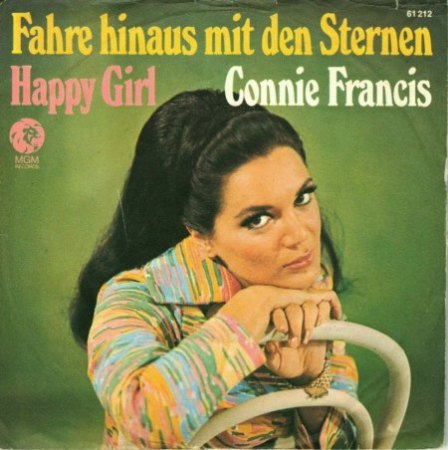 CONNIE FRANCIS - dtsch. Single-Disco