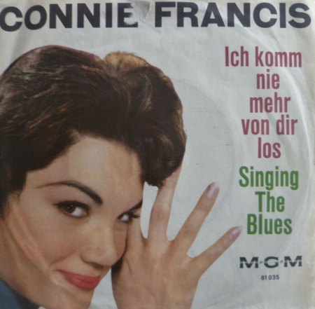 CONNIE FRANCIS - dtsch. Single-Disco
