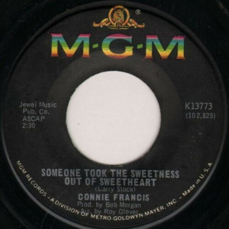 Connie Francis-Bio und die US-Singles