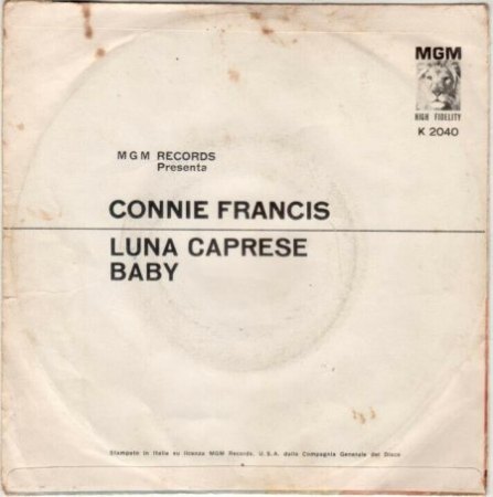 CONNIE FRANCIS - International