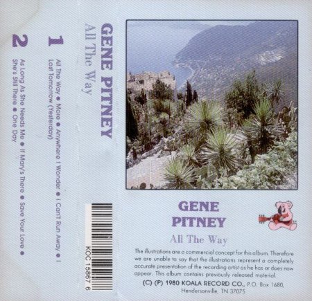 GENE PITNEY - MC's