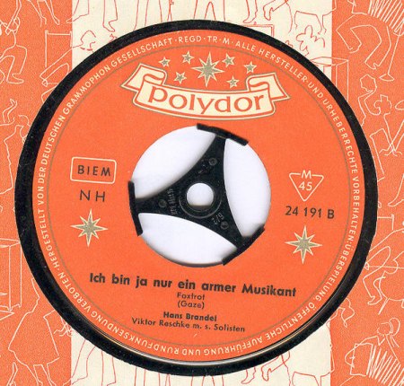 HANS BRANDEL - Allein - Polydor 24 032