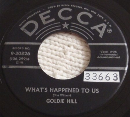 GOLDIE HILL