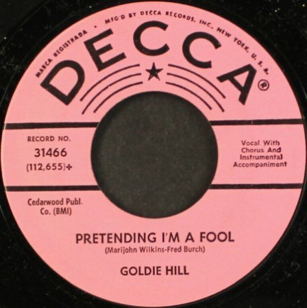 GOLDIE HILL