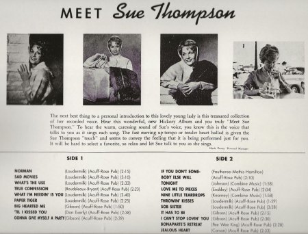 SUE THOMPSON