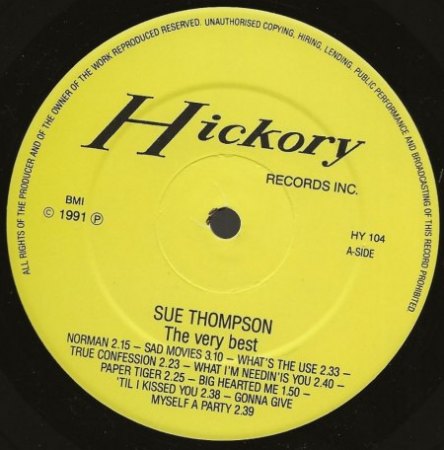 SUE THOMPSON