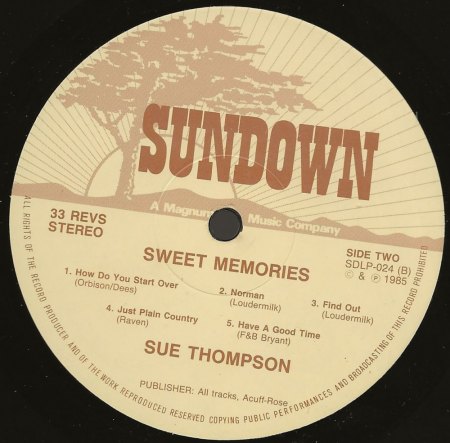 SUE THOMPSON