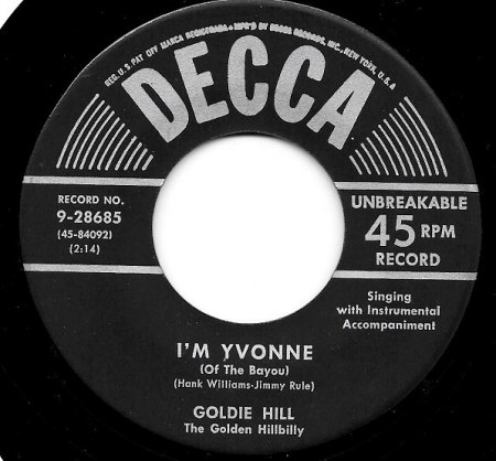 GOLDIE HILL