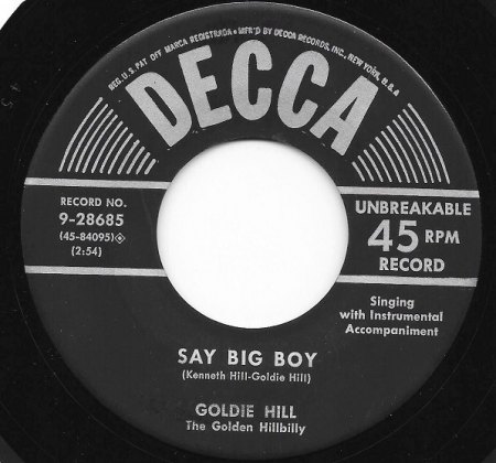 GOLDIE HILL
