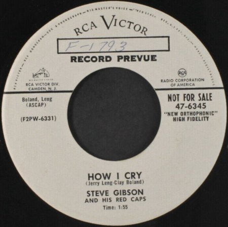 STEVE GIBSON und seine Red Caps