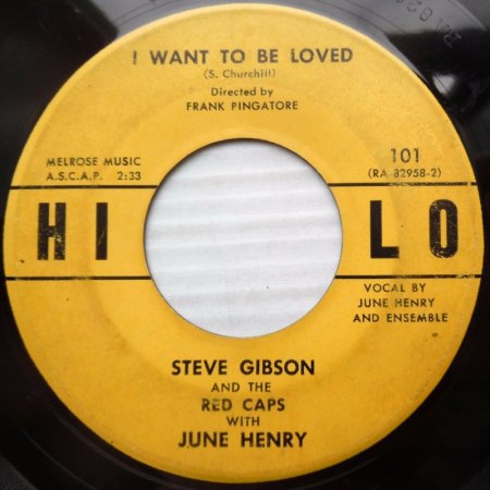 STEVE GIBSON und seine Red Caps