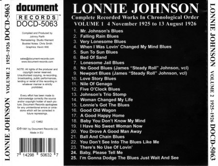 LONNIE JOHNSON