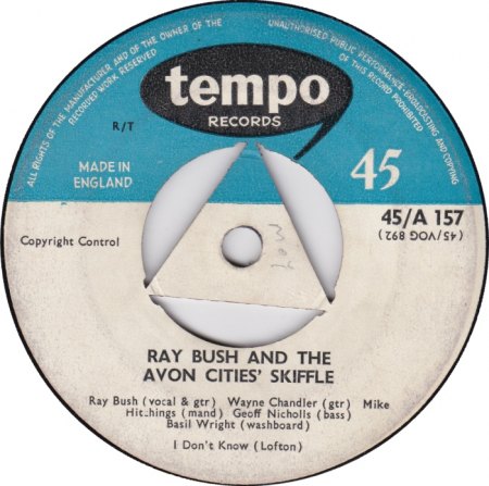 AVON CITIES' SKIFFLE - AVON CITIES' JAZZ