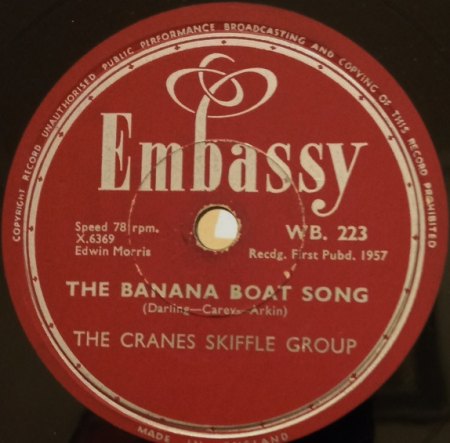 CRANES SKIFFLE GROUP - Skiffle Music