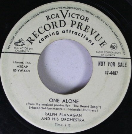 RALPH FLANAGAN & His Orchestra