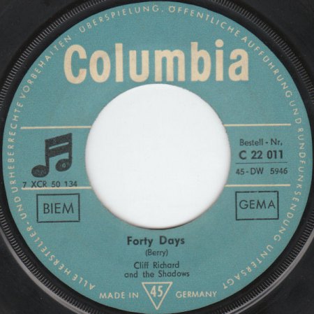 THIRTY DAYS / FORTY DAYS