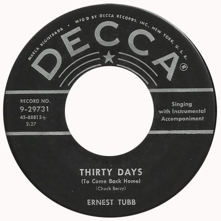 THIRTY DAYS / FORTY DAYS