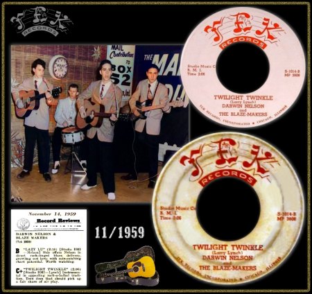 DARWIN NELSON & THE BLAZE-MAKERS - TWILIGHT TWINKLE
