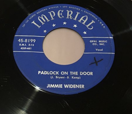 JIMMIE WIDENER