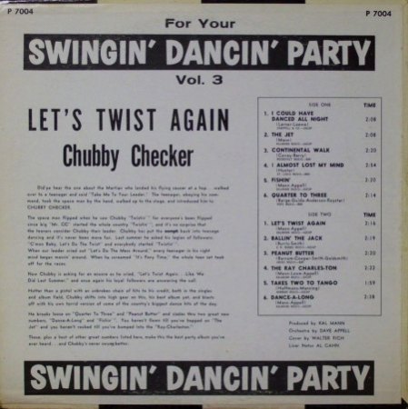 Chubby Checker LPs