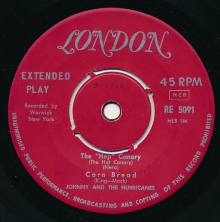 JOHNNY AND THE HURRICANES - Sweden London