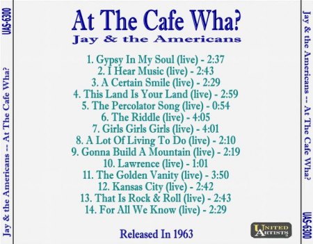 JAY AND THE AMERICANS