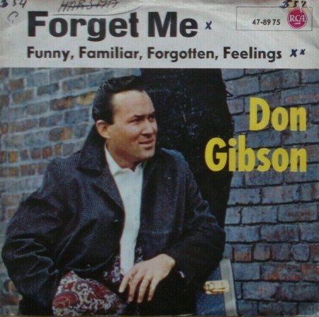 DON GIBSON - Diskographie (+ LP-Scans)
