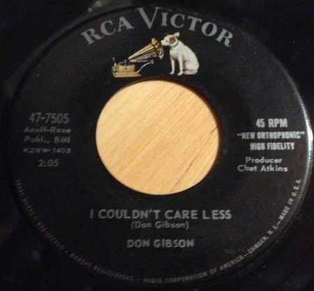 DON GIBSON - Diskographie (+ LP-Scans)