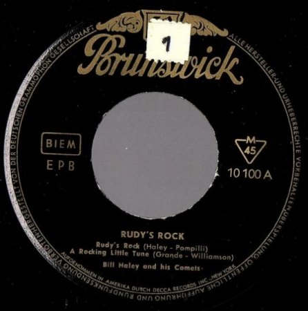 BILL HALEY - BRUNSWICK RECORDS (EPs)