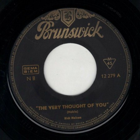 RICKY NELSON - die Singles bei uns