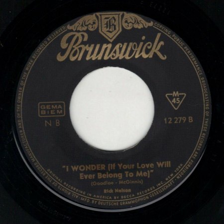 RICKY NELSON - die Singles bei uns