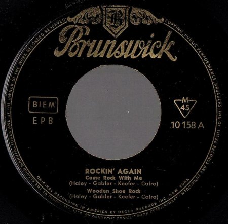 BILL HALEY - BRUNSWICK RECORDS (EPs)